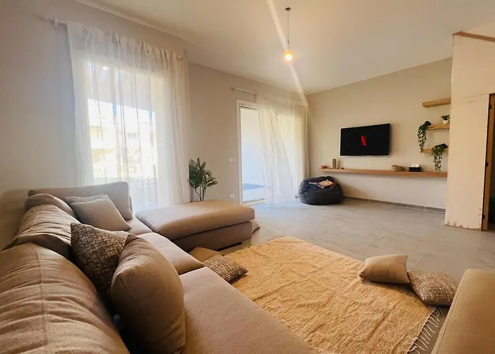 Boho-chic Beachfront Ain Sokhna, Garden شاليه عين السخنة