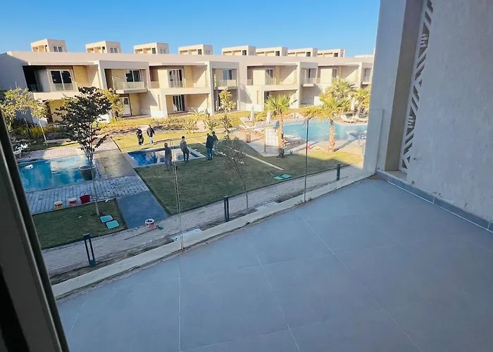 Boho-chic Beachfront Ain Sokhna, Garden شاليه عين السخنة