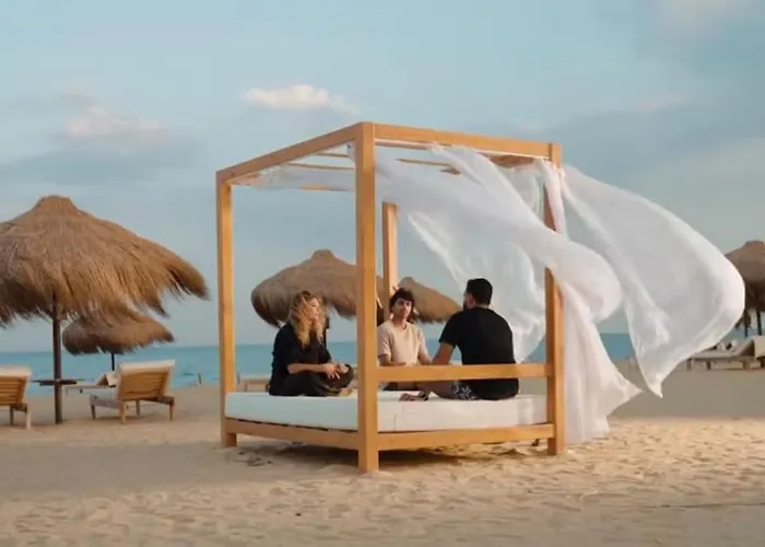 Boho-chic Beachfront Ain Sokhna, Garden شاليه عين السخنة