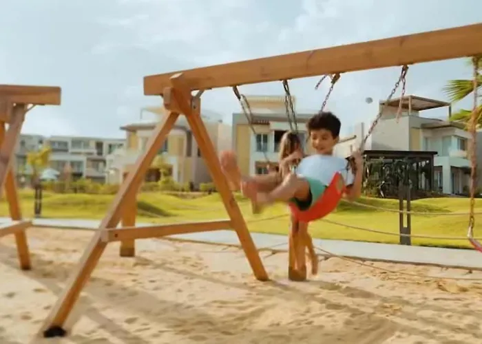 شاليه Boho-chic Beachfront Ain Sokhna, Garden